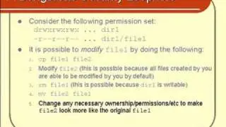 Linux and Unix Basics: A Dangerous Security Loophole