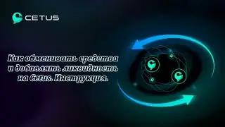 Как обменивать средства и добавлять ликвидность на Cetus