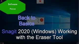 Software Focus - Back to Basics: Snagit 2020 (PC) Working with the Eraser Tool