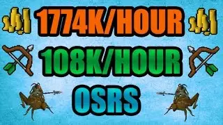 108K Ranged Exp/H And Insane Profit! Best Profitable Ranged Spot In Game? OSRS 2007
