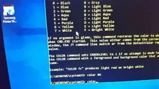 How to change the letter colors on your command prompt