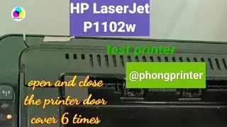 HP LaserJet P1102w Printer (Test p1) 