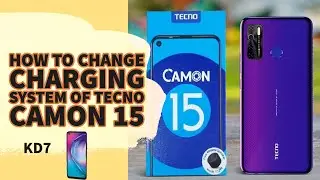 How To Replace Charging System Of Tecno Camon 15🔌🪛🫡🤣🪫