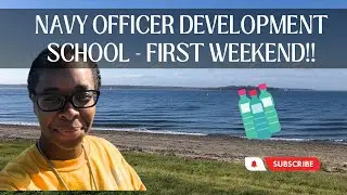 Navy - Officer Development School (First Weekend) - Beach Clean Up and Football