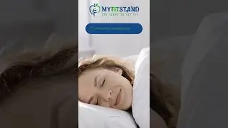 Did you know that sleep quality is crucial to youroverall health n well-being? #MyFitStand #fitness