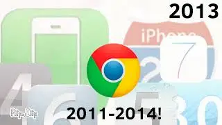 Evolution OF Google Chrome All Logos Versión.1-Logo History Evolution 1