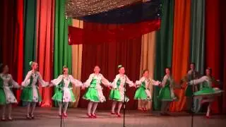 образцовый хореографический ансамбль "РАДУГА" девичий перепляс