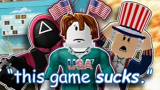 The AMERICAN SQUID GAME EXPERIENCE... (Roblox)