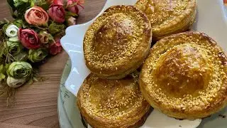 Самса солнышка .хрустящая