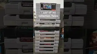 remaining super Nintendo collection. collection fatigue is real #retrogames #snes #retrocollection
