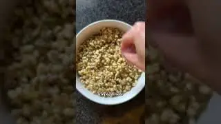 Chips di fagioli mung germogliati