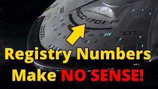 Registry Numbers make NO SENSE in Star Trek, so how do you come up with you own?