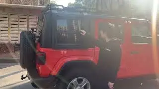 Roof Rack with Ladder For Wrangler JL