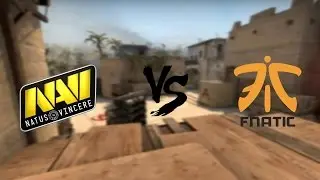 Na'Vi vs Fnatic   1 игра CS GO, Starladder 13 i League Grand Finals @SL4M
