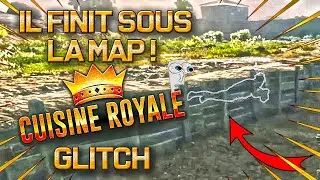 GLITCH SUR CUISINE ROYALE IL FINIT SOUS LA MAP ET L’ENNEMI LE CHERCHE...