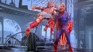 Mortal Kombat 1 on Nintendo switch Oled Ferra fatality  on Homelander