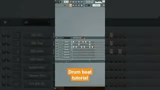 Drum beat tutorial in fl studio