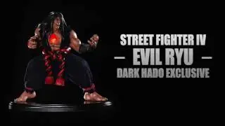 EVIL RYU 1:4 Statue PCS 'Dark Hado' Exclusive