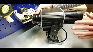 Как установить гобо проектор GoboPro X55