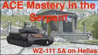 WOT Blitw - WZ-111 5A ACE mastery game
