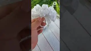 Пышные банты из лент в школу своими руками