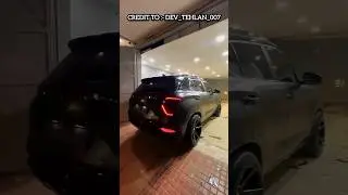 Muscular Creta 🖤 #modified #carslover #creta