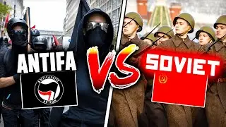 SOVIETS vs ANTIFAS (ft.Leftists)
