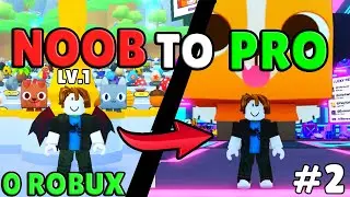 Noob to PRO With 0 ROBUX! in Pet Simulator 99 - Episode 2