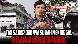 MUSTAHIL KALIAN GAK MERINDING!! ARWAH KORBAN KECELAKAAN MALAH INTERVIEW DI PABRIK JAKARTA!!!