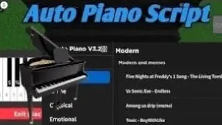 Auto Piano Script🎹 | Hydrogen - Fluxus - Delta - Arceus x - Codex Executor