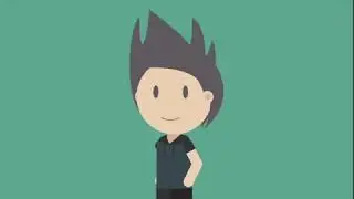 2D Character Walk Cycle ( After Effects x Duik)