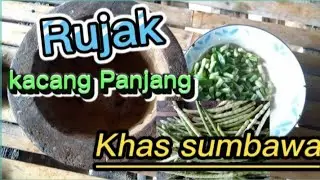 CARA BUAT RUJAK KACANG PANJANG !!