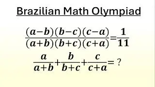 Brazil Math Olympiad 2005 | Beautiful Algebra Problem
