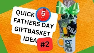 5 MINUTE QUICK FATHERS DAY GIFTBASKET IDEA #2,#fathersday,#giftbaskets,#fathersday2023,#diygifts