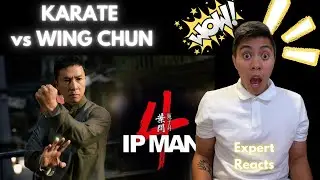 IP MAN Reaction - KARATE vs KUNG FU MASTER (Wing Chun, Ip Man 4: The Finale) Instructor Reacts