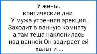 Зять с Тёщей в Ванной и Неправильно Раздвинутые Ноги!!! Смешная Подборка Анекдотов!!!