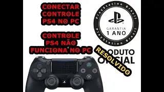 Controle do PS4 no PC ! Controle do PS4 não funciona no PC ? PC não reconhece o controle do PS4 ?
