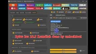 7plus iOS 15.7 Ramdisk Ok by unlocktool