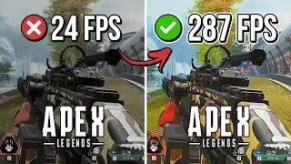 🔧 APEX LEGENDS: HOW TO BOOST FPS AND FIX FPS DROPS / STUTTER 🔥 | Low-End PC ✔️