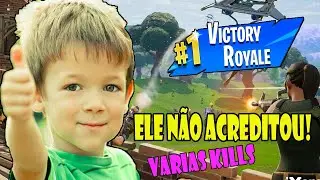 FORTNITE EQUIPE TUMULTO - VARIAS KILLS COM INSCRITO!