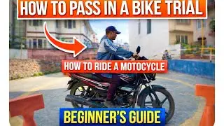 Bike Trial Test Nepal 🇳🇵 | Step-by-Step Guide for Beginners ‼️ 😍