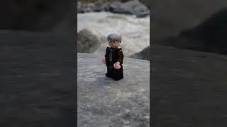 Bolivian river exploring with Lego man @ Cochabamba