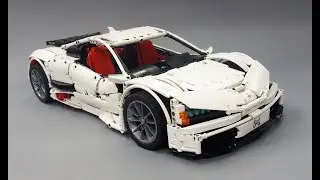 Crowkillers Custom LEGO Technic Ghost Tribute Themed Supercar 