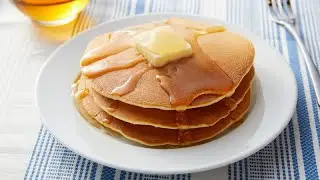 The Best Pancake Breakfast with Syrup - An Old-Timer's Trick!