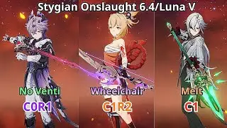 【Stygian Onslaught 6.4/Luna V】Durin x Yoimiya x Arlecchino | Fearless Difficulty