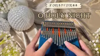 O Holy Night | tutorial kalimba cover | 17 keys