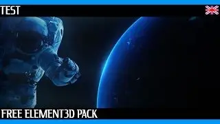 [EN] Cosmobox Bundle ! A free 3D space pack for Element 3D + Download Link