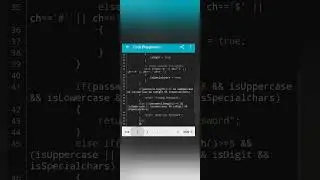 password checker program in java #shorts #codingtime #password