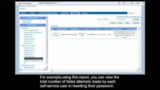 Reporting Features in JiJi Password Reset Suite Version 6.0 ( Part 6 of 7 )