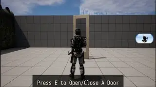 Learn Unreal Engine5/ How to open the door By Pressing the Button in Unreal Engine5 / UE 5 Tutorials